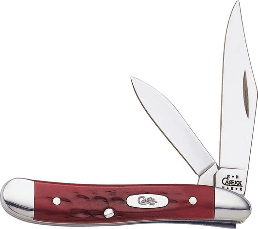 Case Cutlery Peanut Red Pocket Worn 00781 by Case Cutlery