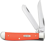 Case Cutlery Mini Trapper Orange Synthetic 80505 by Case Cutlery