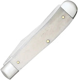 Case Cutlery Sportsman Trapper Turkey 81221 Stainless Clip Spey Blade Bone Handle For Hunters by Case Cutlery