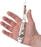 Case Cutlery Sportsman Trapper Turkey 81221 Stainless Clip Spey Blade Bone Handle For Hunters by Case Cutlery