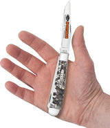Case Cutlery Sportsman Trapper Bear 81223 Pocket Knife For Collectors With Bear Artwork And Bone Handle by Case Cutlery