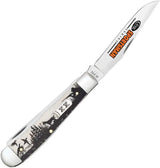 Case Cutlery Sportsman Trapper Hunter Knife, 4.13 Inch Closed, Mirror Stainless Clip and Spey Blades, Bone Handle by Case Cutlery