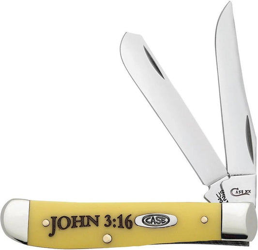 Case Cutlery John 3:16 Mini Trapper 08850 by Case Cutlery