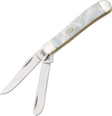 Case Cutlery Mini Trapper White Pearl 9207WP by Case Cutlery