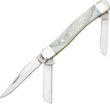 Case Cutlery Medium Stockman White Pearl 9318WP by Case Cutlery
