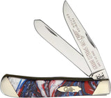 Case Cutlery Trapper Star Spangled Banner S9254STAR by Case Cutlery