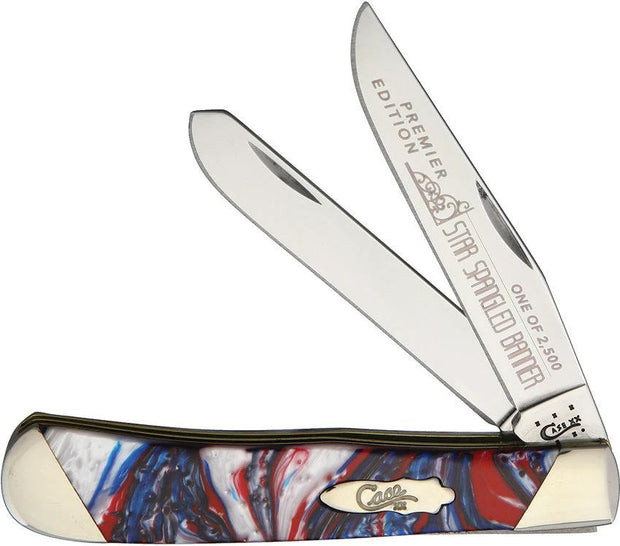 Case Cutlery Trapper Star Spangled Banner S9254STAR by Case Cutlery