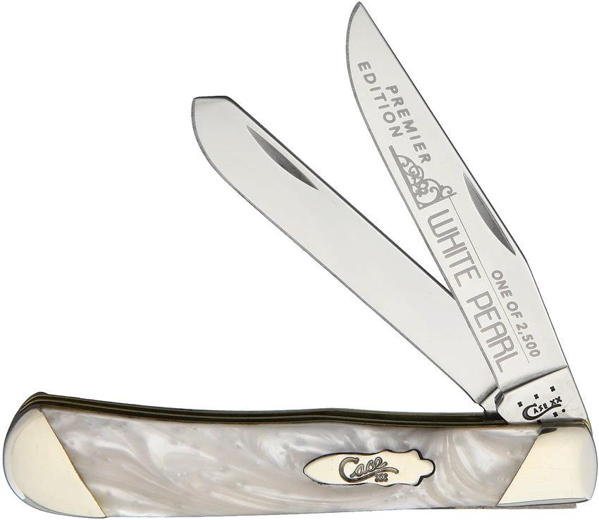 Case Cutlery Trapper White Pearl S9254WP by Case Cutlery
