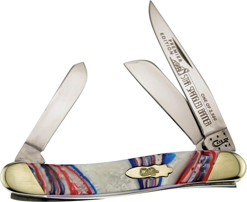 Case Cutlery Medium Stockman Star Spangled S9318STAR by Case Cutlery