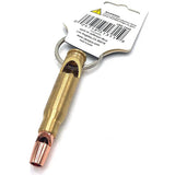 Caliber Gourmet Bullet Whistle Keychain Display Set for Retailers, Wooden Countertop Stand, 20 Bottle Opener Keychains by Caliber Gourmet