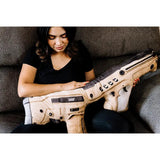 Caliber Gourmet Tavor Rifle Pillow Tan 36 Inch Synthetic Cushion for Avid Gun Enthusiasts by Caliber Gourmet