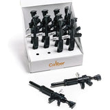 Caliber Gourmet AR Pen Display 5 Inch Black Rifle Pen With 0.7mm Blue Ink Box Of 12 Desk Countertop Display by Caliber Gourmet