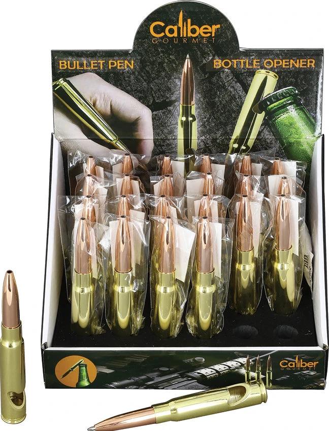 Caliber Gourmet Bullet Pen/Bottle Opener 24pk CBG-DB-04 by Caliber Gourmet
