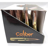 Caliber Gourmet Bullet Pen Bottle Opener 50 Cal 24 Pack For Gun Enthusiasts Display Box by Caliber Gourmet