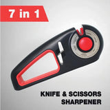 Caliber Gourmet Adjustable Knife Sharpener CBG-KS-1 Seven Function Versatile For Home Cooks by Caliber Gourmet