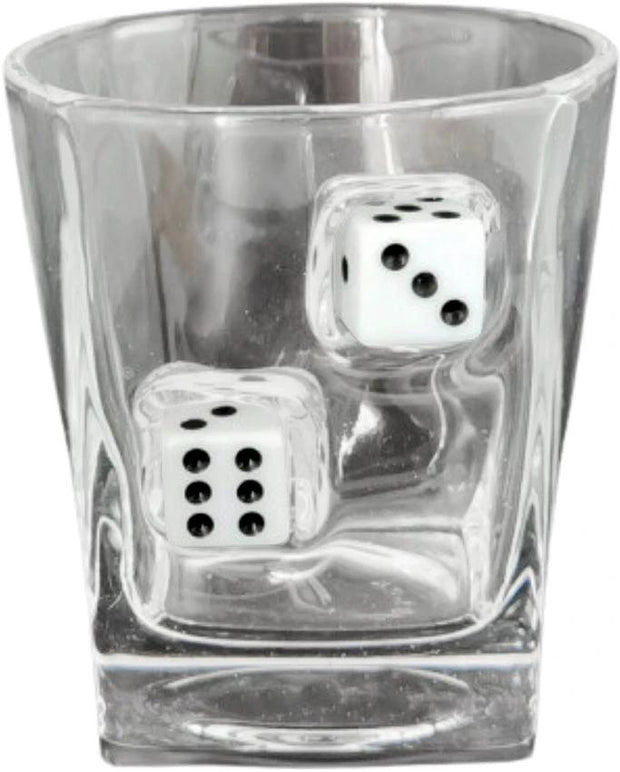 Caliber Gourmet Lucky Dice Glass CBG-LMS-DICE by Caliber Gourmet