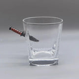 Caliber Gourmet Last Man Standing Glass USMC Edition 17 Oz Hand Sculpted Collectible Gift For Marines by Caliber Gourmet