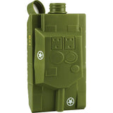 Caliber Gourmet Tank Flask 16 Oz BPA Free Durable Green Screw Top For Camping And Outdoors by Caliber Gourmet