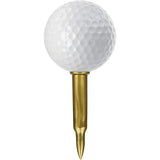 Caliber Gourmet Tactical Golf Tees Bullet Shaped Pack Of 50 For Golfers Boxed With Hang Tab by Caliber Gourmet