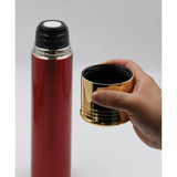 Caliber Gourmet Shotgun Shell Thermo Bottle 25 Oz Vacuum Insulated One Touch Stopper Hunters by Caliber Gourmet