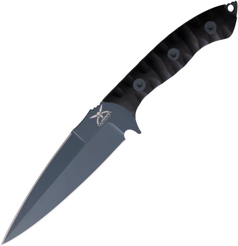 Curran Blades Javelin Fixed Blade Gray/Blk JAV004 by Curran Blades