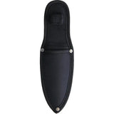 Combat Ready Throwing Knife Set One Piece Stainless With Satin And Black Finish And Nylon Belt Sheath For Survivalists by Combat Ready