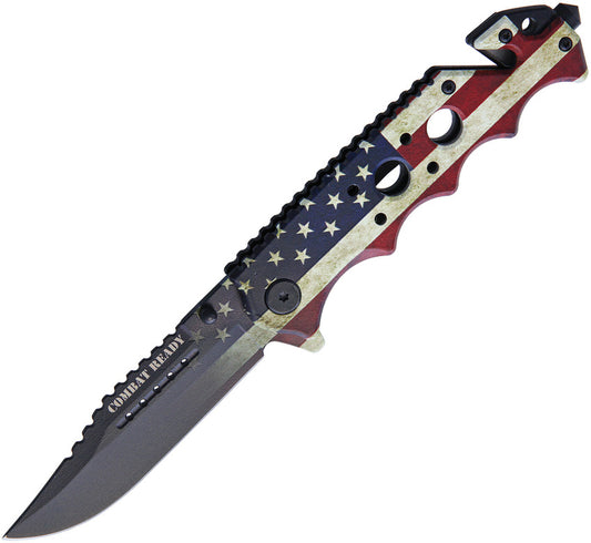 Combat Ready Flag Linerlock A/O PK2747 / CBR368