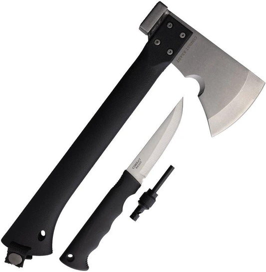 Combat Ready Survival Axe/Knife Combo T2301Q8-04-5 by Combat Ready