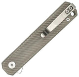 Cobratec Knives Linerlock Ti VG10 Blade Titanium Handle EDC Knife for Enthusiasts by Cobratec Knives