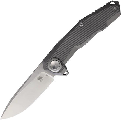 Cobratec Knives Barracuda Button Lock CTBRCM390DNSBL by Cobratec Knives