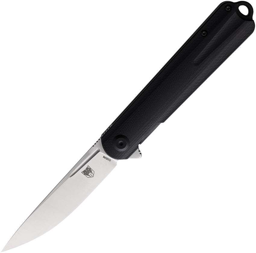 Cobratec Knives Krait Linerlock Black CTKRAITS35VN