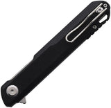 Cobratec Monarch Linerlock Folding Knife Black G10 Handle D2 Tanto For Tactical Enthusiasts by Cobratec Knives