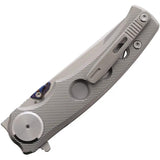 Cobratec Maverick Button Lock Knife Premium M390 Blade Fluted Titanium Handle EDC for Enthusiasts by Cobratec Knives