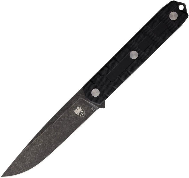 Cobratec Knives Outdoor Warrior Fixed Blade CTOWBLKDNS by Cobratec Knives