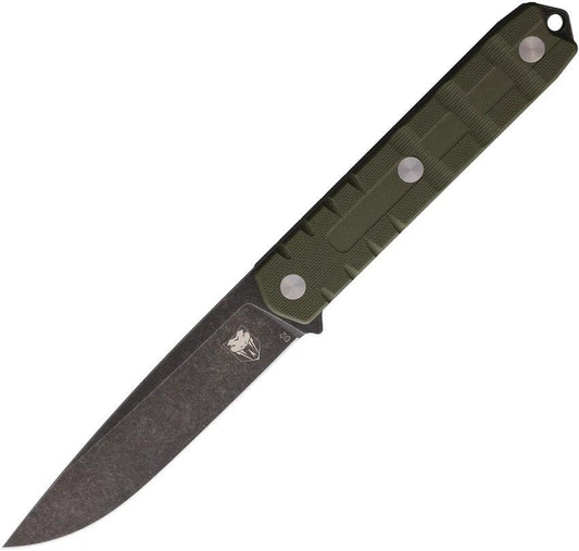 Cobratec Knives Outdoor Warrior Fixed Blade CTOWODGDNS by Cobratec Knives