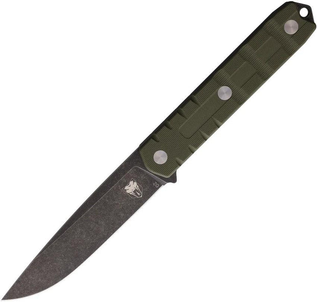 Cobratec Knives Outdoor Warrior Fixed Blade CTOWODGDNS by Cobratec Knives