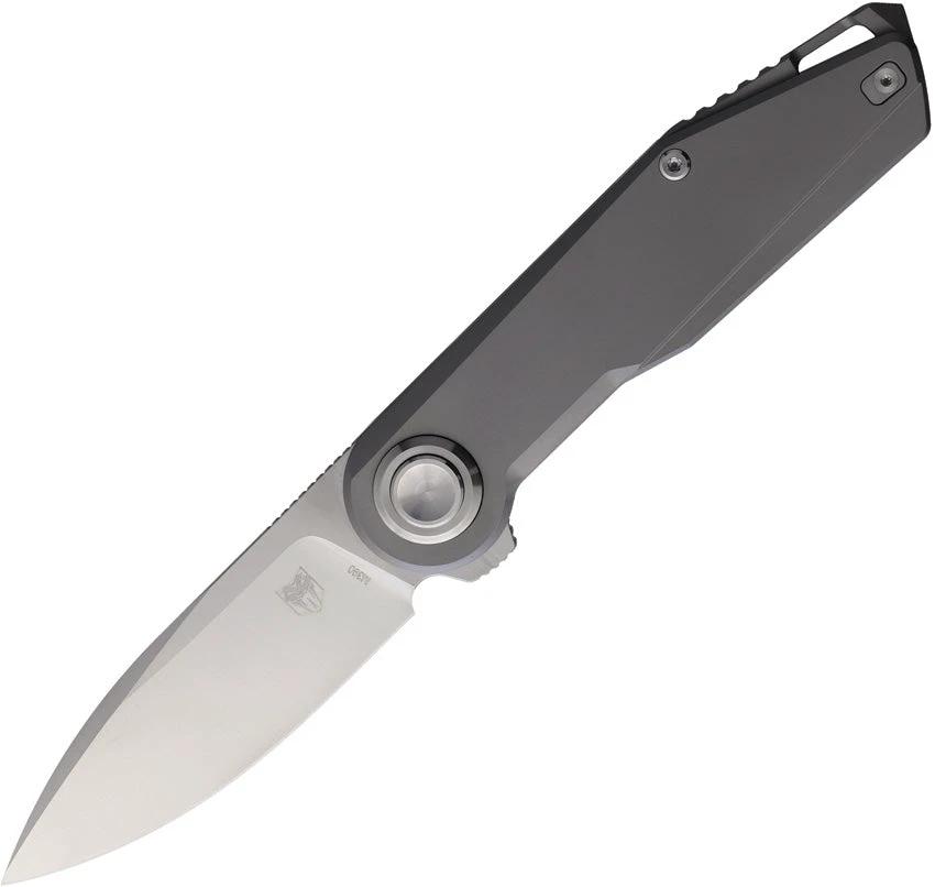 Cobratec Knives Prodigy Button Lock CTPGYM390DNSBL by Cobratec Knives