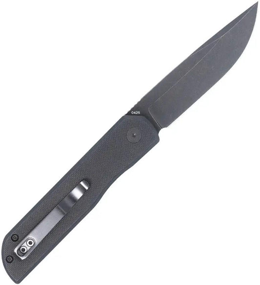 Cobratec Knives Prowler Button Lock DP Black G10 EDC Tactical Knife for Everyday Carry by Cobratec Knives