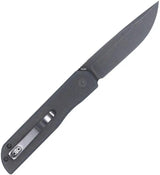 Cobratec Knives Prowler Button Lock DP Black G10 EDC Tactical Knife for Everyday Carry by Cobratec Knives