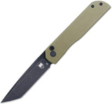 Cobratec Knives Prowler Button Lock Tant OD CTPLRODGBLTNS by Cobratec Knives
