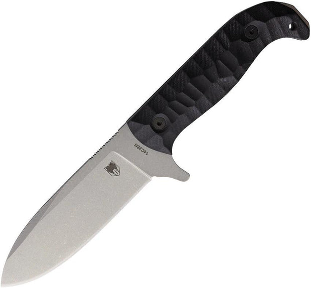 Cobratec Knives PSK Fixed Blade Black SW CTPSKBLKG10SSW by Cobratec Knives