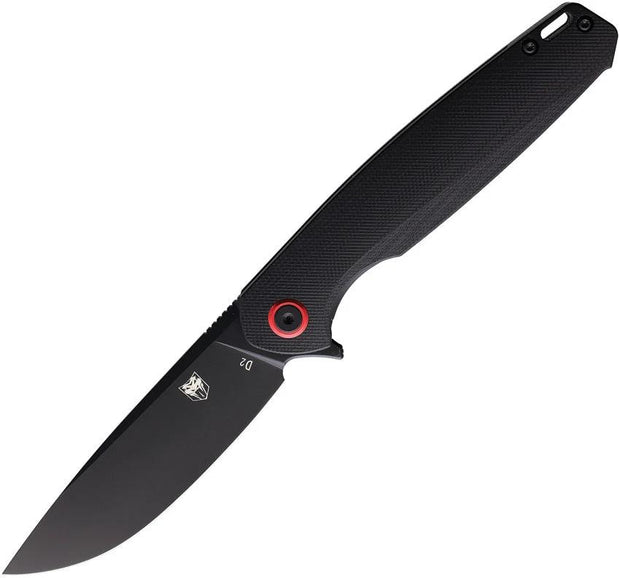 Cobratec Knives Rath Linerlock Black CTRATHBLK by Cobratec Knives