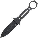 Cobratec Knives Ringed Claymore Fixed Blade CTRCLMDAGNSBLK by Cobratec Knives