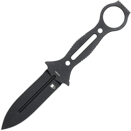 Cobratec Knives Ringed Claymore Fixed Blade CTRCLMDAGNSBLK by Cobratec Knives