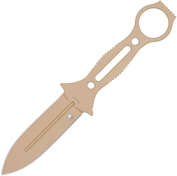 Cobratec Knives Ringed Claymore Fixed Blade CTRCLMDAGNSCYT by Cobratec Knives