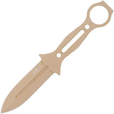 Cobratec Knives Ringed Claymore Fixed Blade Knife 4in 14C28N Stainless Full Tang For Elite Tactical Survivalists by Cobratec Knives