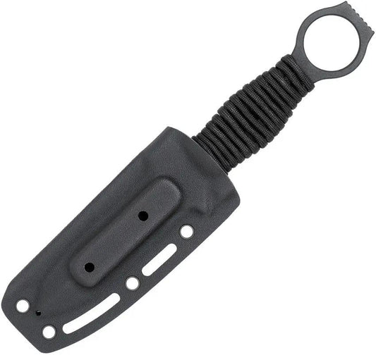 Cobratec Ringed Claymore Fixed Blade Knife 8.88in Full Tang Tactical Dagger With Finger Ring by Cobratec Knives