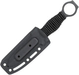 Cobratec Ringed Claymore Fixed Blade Knife 8.88in Full Tang Tactical Dagger With Finger Ring by Cobratec Knives