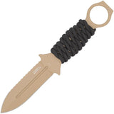 Cobratec Ringed Claymore Fixed Blade Knife With Full Tang Skeletonized Handle And Finger Ring For Tactical Survivalists by Cobratec Knives