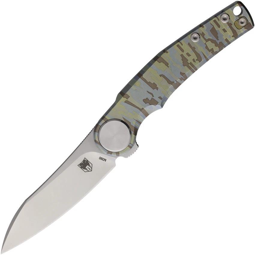 Cobratec Knives Rogue Framelock Dig Camo CTROGM390CPNS by Cobratec Knives
